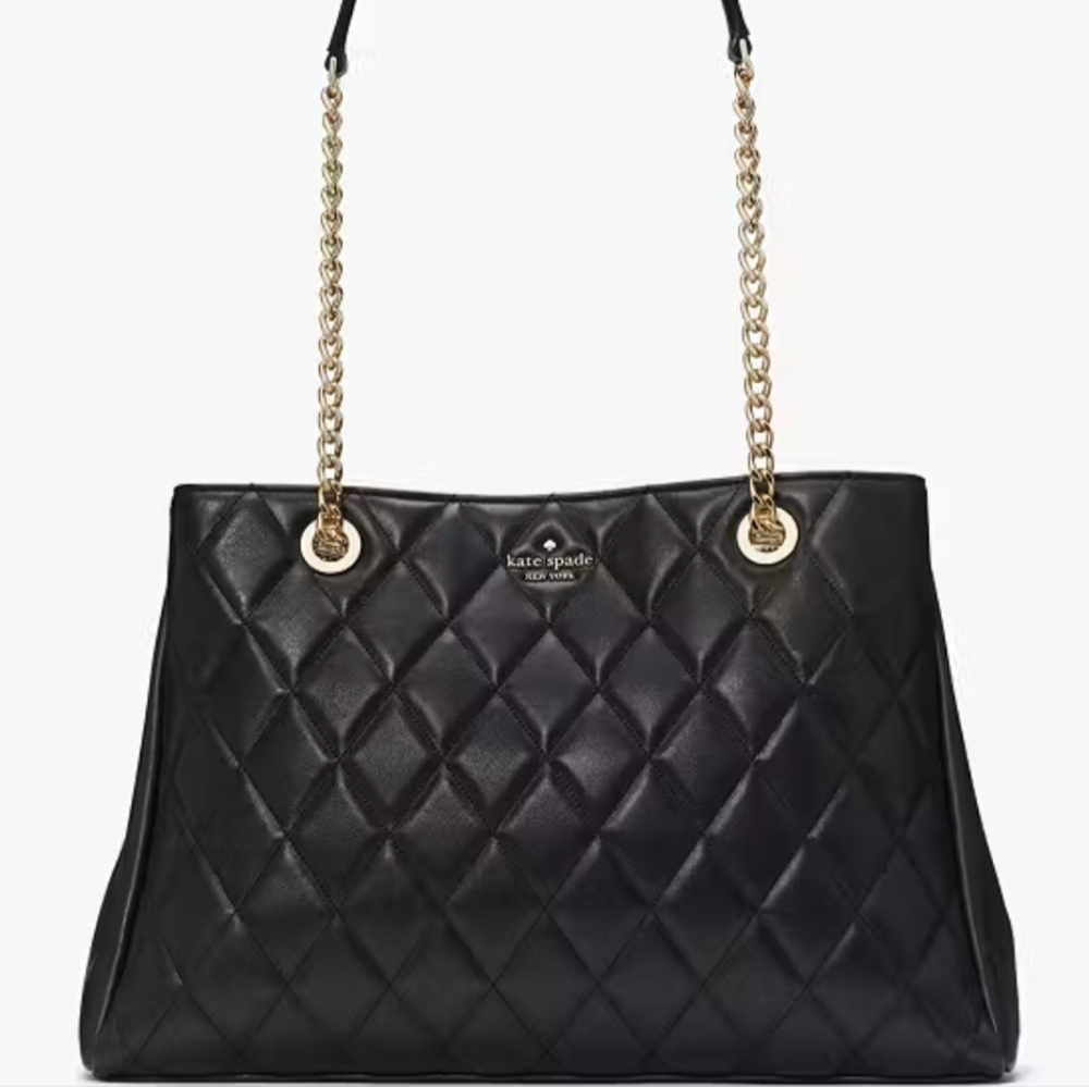 Kate Spade Casey Smooth Quilted Leather Yote